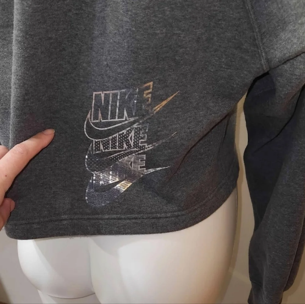NIKE Crop Top Sweater 1/2 Zip Women's